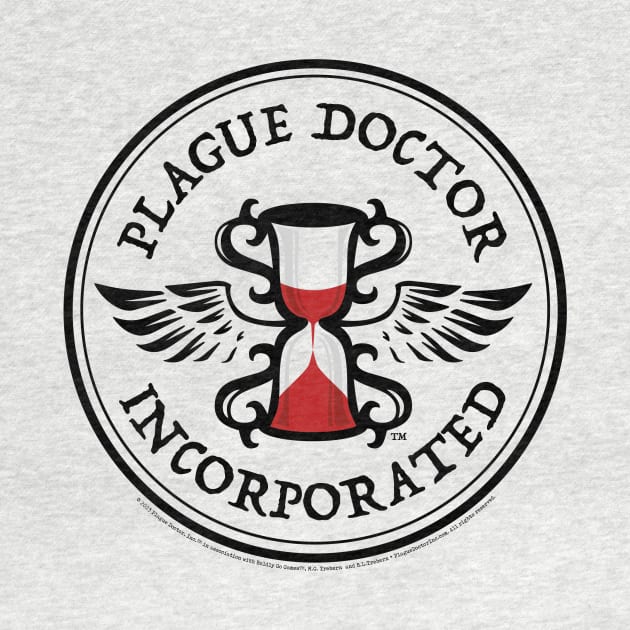 Plague Doctor, Inc.™ Logo Light by PlagueDoctorInc